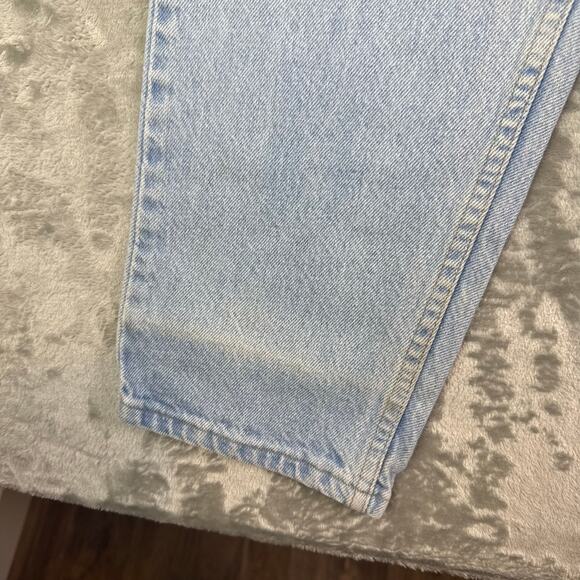VTG 90s Wrangler for Women light blue casual baggy streetwear jeans wms 16 31x31 - Picture 2 of 8